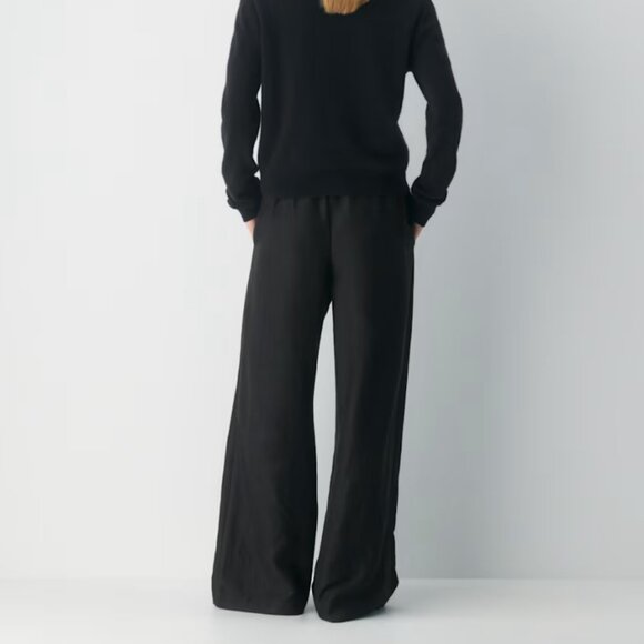 Aritzia Lodge Linen Pants - Picture 2 of 5